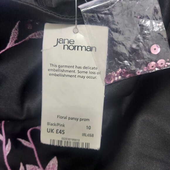 Jane Norman dress new with tags Y2K NEWOLD STOCK PROM DRESS - Picture 6 of 6